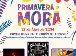Los Moraos celebran el sábado, 27 de abril, su ‘Primavera Morá’ en el Parque Municipal