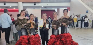 La Escuela de Danza Mar de Rosas de Alhaurín de la Torre, triunfa en el Campeonato Nacional de Danzas “Ángel Martínez”