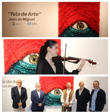 Juan Miguel sorprende con su Muestra «Tela de Arte», inaugurada en El Centro Cultural Vicente Aleixandre de Alhaurín de la Torre Juan Miguel sorprende con su Muestra "Tela de Arte", inaugurada en El Centro Cultural Vicente Aleixandre de Alhaurín de la Torre