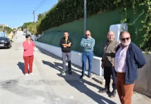 El alcalde visita las mejoras ejecutadas en el Lagar de las Pitas