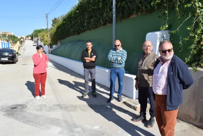 El alcalde visita las mejoras ejecutadas en el Lagar de las Pitas