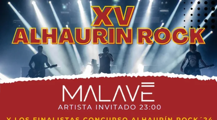 El XV Alhaurín Rock reúne este sábado, día 8, a cuatro bandas en el Parque Municipal, Malavé Artista Invitado
