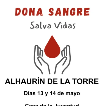 Nueva Colecta de Sangre y Plasma en La Casa de la Juventud de Alhaurín de la Torre Nueva Colecta de Sangre y Plasma en La Casa de la Juventud de Alhaurín de la Torre