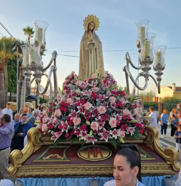 El Romeral despide Las Fiestas de la Barriada con la Procesión de La Virgen de Fátima