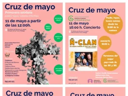 Cruz de mayo AECC 11 de mayo en Alhaurín de la Torre