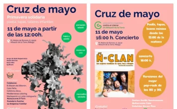 Cruz de mayo AECC 11 de mayo en Alhaurín de la Torre Cruz de mayo AECC 11 de mayo en Alhaurín de la Torre