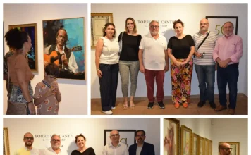 Una exposición recoge los carteles del medio siglo de historia de la Torre del Cante