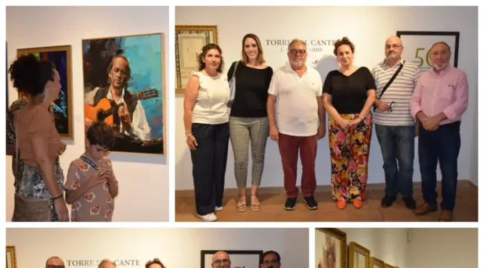 Una exposición recoge los carteles del medio siglo de historia de la Torre del Cante