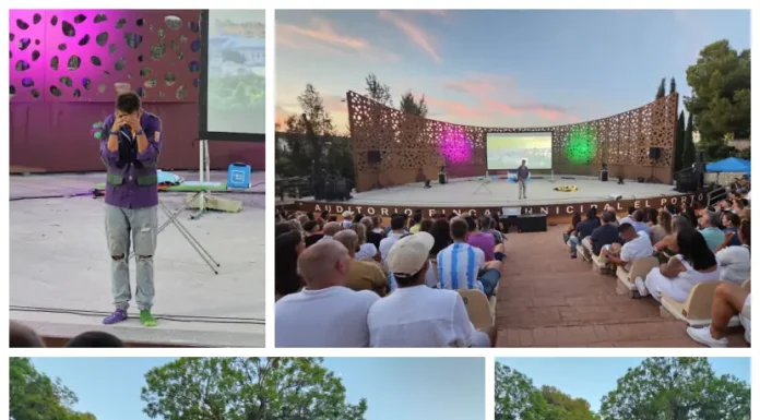 Tomás García muestra su devoción malaguita en El Portón