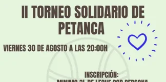 II Torneo Solidario de Petanca a Beneficio de ABC - ONG Alhaurín