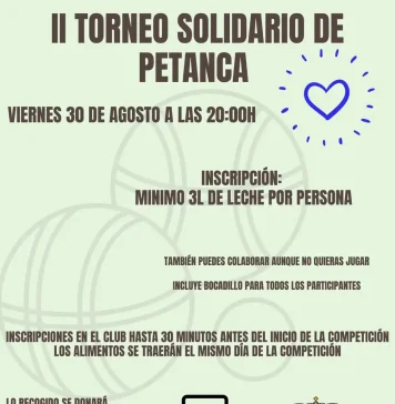 II Torneo Solidario de Petanca a Beneficio de ABC – ONG Alhaurín II Torneo Solidario de Petanca a Beneficio de ABC - ONG Alhaurín