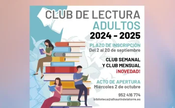 El 2 de septiembre comenzará el plazo para inscribirse en los clubes de lectura