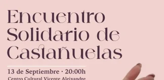 Organizado un encuentro solidario de castañuelas para el viernes 13 de septiembre