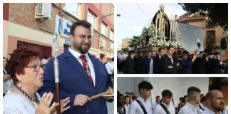 La Virgen del Dulce Nombre recorre las calles de Alhaurín de la Torre