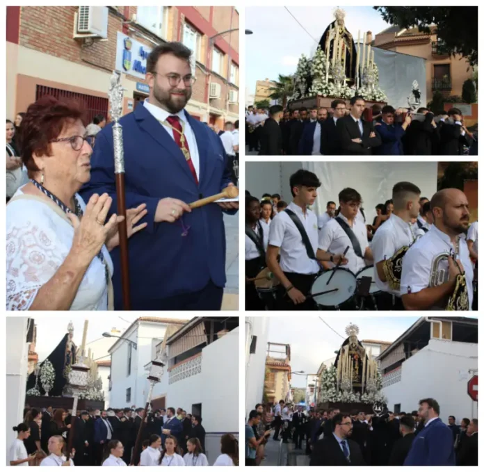 La Virgen del Dulce Nombre recorre las calles de Alhaurín de la Torre