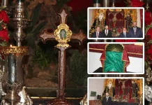 Los Verdes celebran la Exaltación de la Cruz en la Parroquia