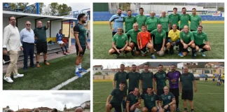 La Guardia Civil y veteranos del Alhaurín de la Torre disputan un emocionante torneo de fútbol