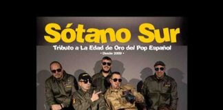 Sótano Sur llevará los éxitos del pop español de los 80 a Alhaurín de la Torre el 28 de septiembre