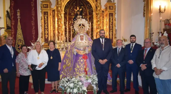 Los Moraos celebran la onomástica de la Virgen de los Dolores con una solemne misa Los Moraos celebran la onomástica de la Virgen de los Dolores con una solemne misa