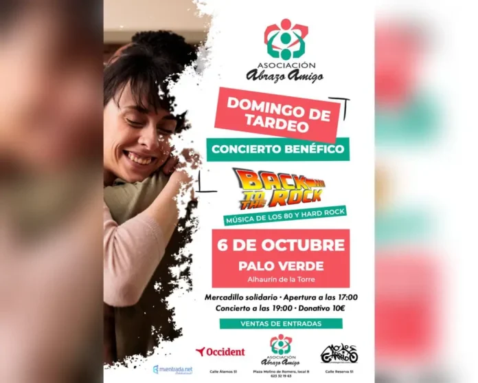 Concierto benéfico en Alhaurín de la Torre: rock solidario y música de los 80