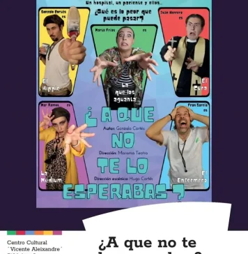 La comedia regresa este jueves, 10 de octubre, al Centro Cultural La comedia regresa este jueves, 10 de octubre, al Centro Cultural
