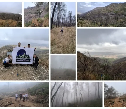 La Asociación Senderista Malaka Trekking visitó Alhaurín de la Torre para recorrer el sendero de los Presidiarios