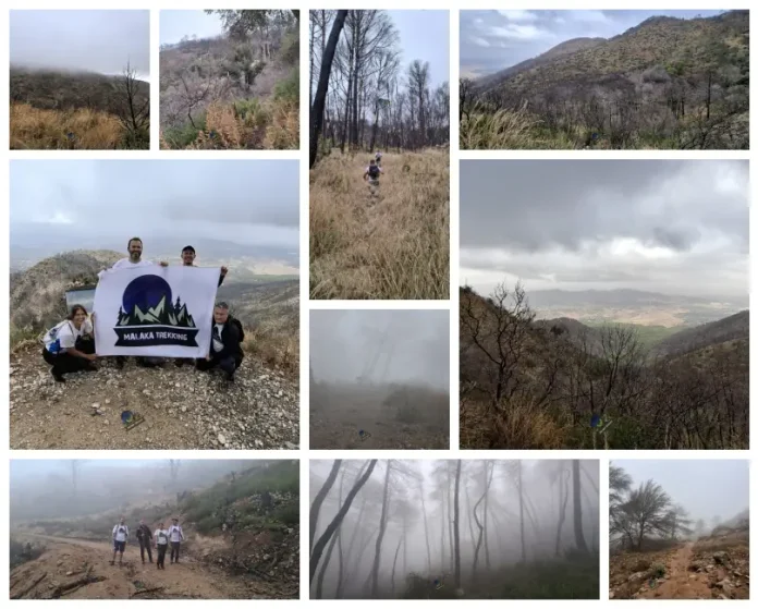 La Asociación Senderista Malaka Trekking visitó Alhaurín de la Torre para recorrer el sendero de los Presidiarios