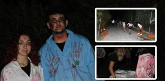 Las asociaciones de Viñagrande y Eo, Eo celebran su 'Camino del Terror'