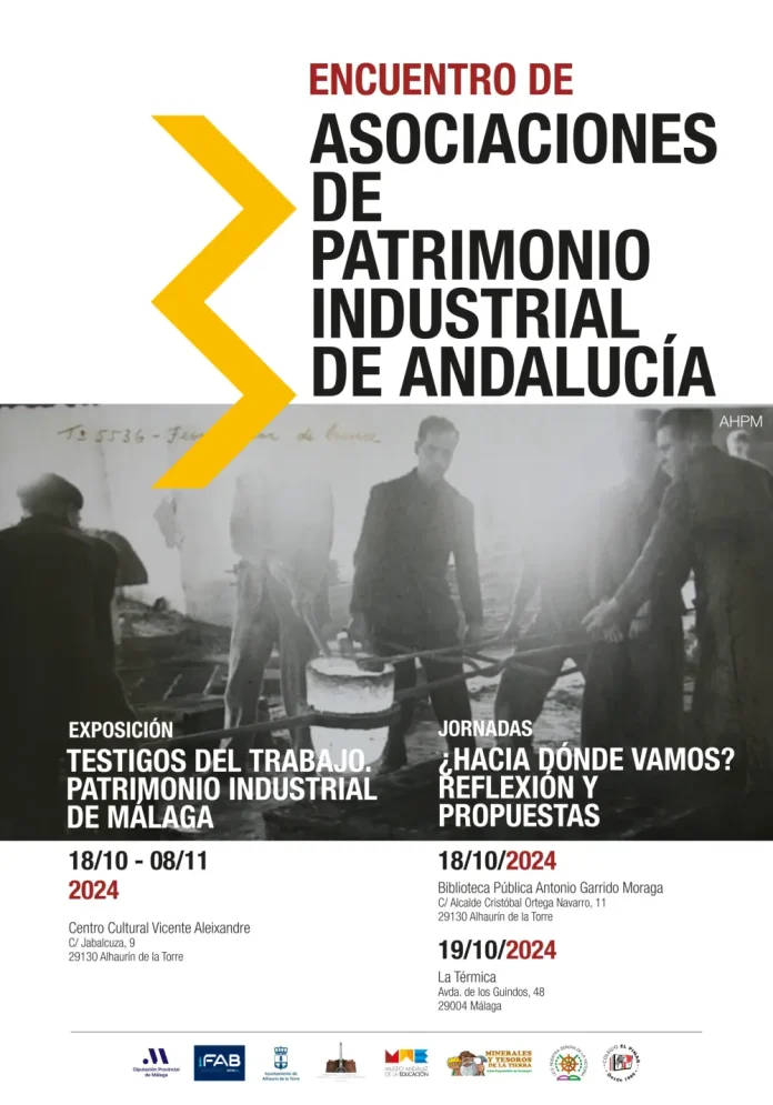 Las asociaciones de patrimonio industrial  celebran una jornada en Alhaurín de la Torre