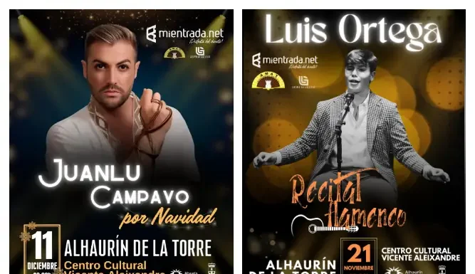 El flamenco de Luis Ortega y Juanlu Campayo por Navidad, próximos conciertos a beneficio de AMAT
