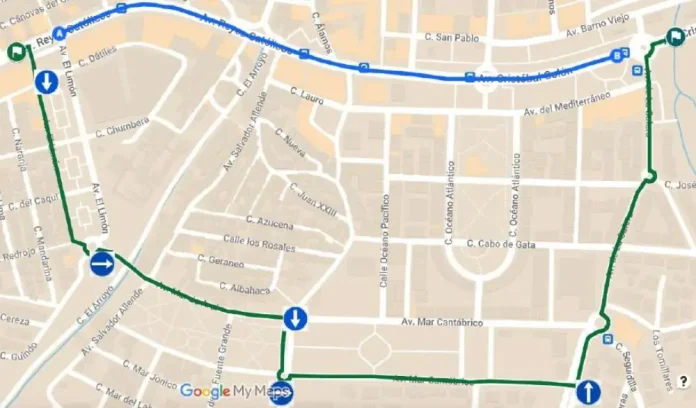 Así afectará el desfile de la Guardia Civil del 12-O a las líneas de bus en Alhaurín de la Torre