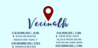 El programa de dinamización de las barriadas, Vecinalh, vuelve con una decena de actividades