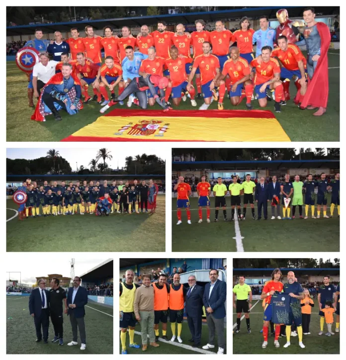 Las Leyendas de España se toman la revancha frente al Deportivo Alhaurín tras dos años