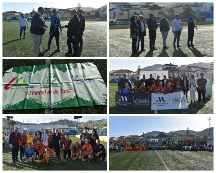 Ilusión desbordada en La Primera Jornada de La Liga Inclusiva de Fútbol en Alhaurín de la Torre
