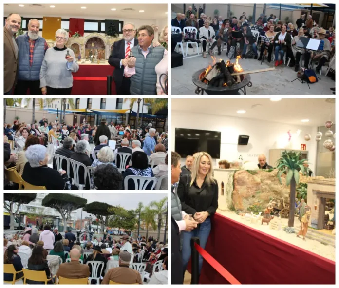 El Centro del Mayor 'San Sebastián' ya luce su Belén navideño