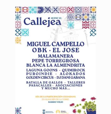 Callejea vuelve el 18 de enero con Miguel Campello, OBK y El Jose como principales conciertos
