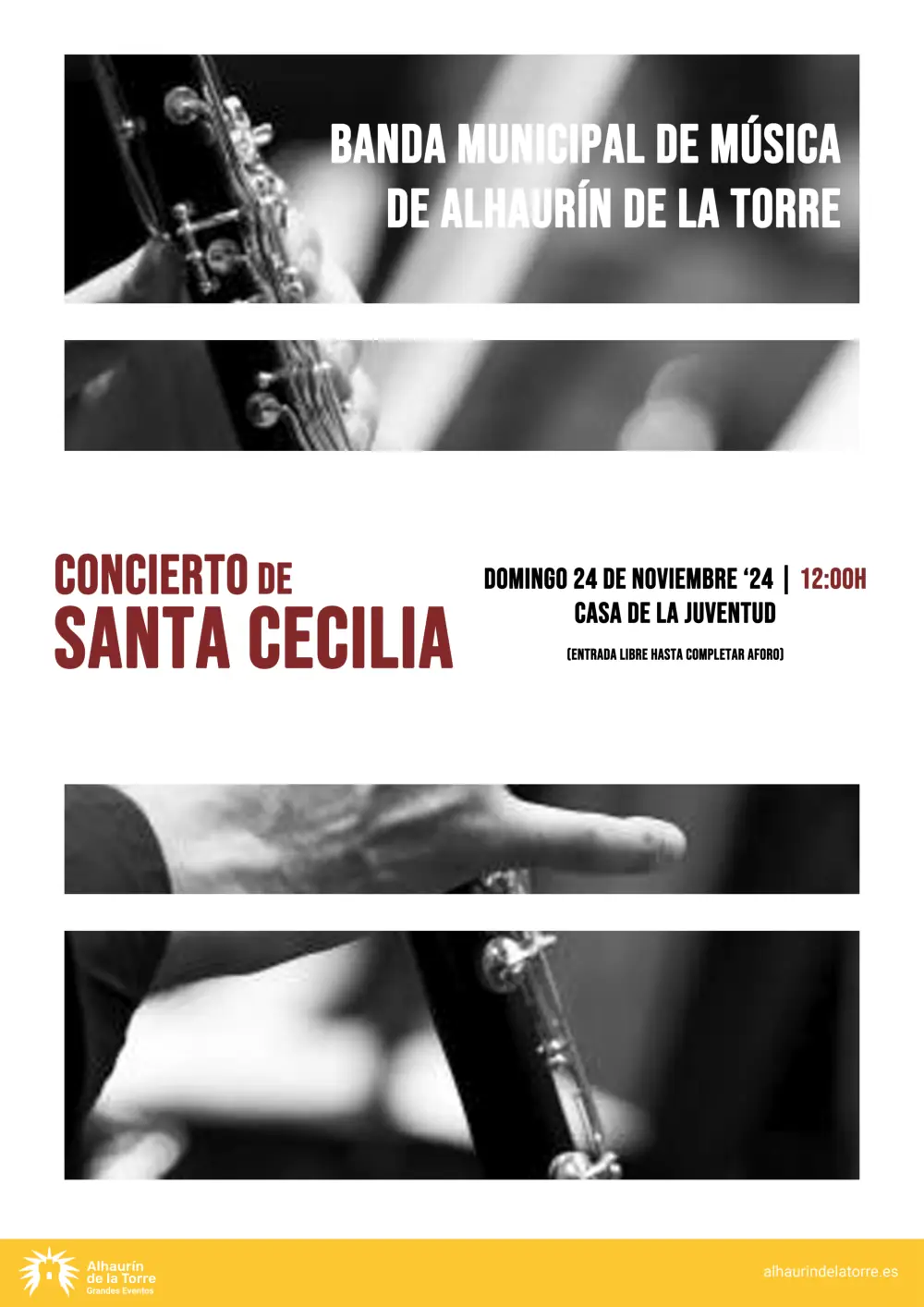 Concierto de Santa Cecilia de la Banda Municipal de Música de Alhaurín de la Torre
