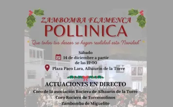 La Pollinica y la Asociación Rociera celebran mañana su zambomba navideña
