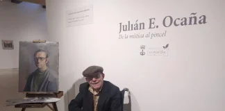 La exposición "De la mística al pincel" de Julián Escalona Ocaña se prepara para despedirse de Alhaurín de la Torre