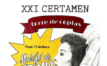 Este sábado, 17 de mayo, se celebra la final del XXI Certamen Torre de Coplas