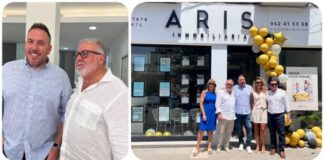 El Alcalde visita La Inmobiliaria Aris en sus 40 aniversario
