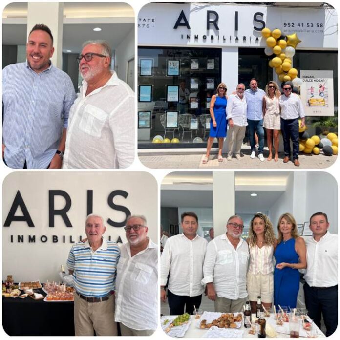 El Alcalde visita La Inmobiliaria Aris en sus 40 aniversario