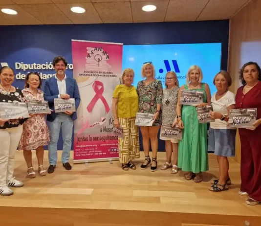 La Diputación de Málaga respalda a ASAMMA con la edición de su calendario solidario 2026