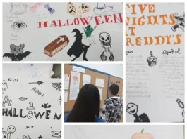 Proyectos de trabajo para Halloween y Día de todos los Santos del alumnado extranjero del aula de Atal de los institutos Gerald Brenan e IES Galileo de Alhaurín de la Torre y del IES los manantiales de Torremolinos