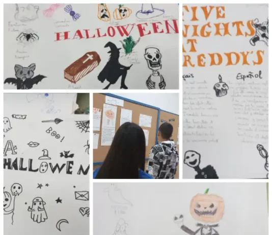 Proyectos de trabajo para Halloween y Día de todos los Santos del alumnado extranjero del aula de Atal de los institutos Gerald Brenan e IES Galileo de Alhaurín de la Torre y del IES los manantiales de Torremolinos