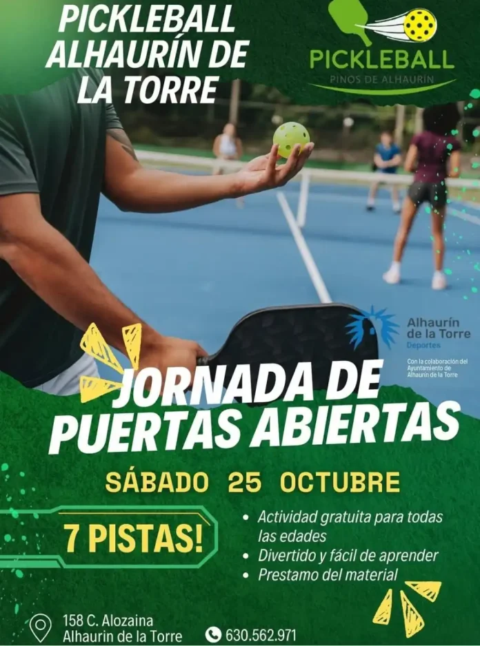 Inauguración de las nuevas pistas de ‘Pickleball’ en Pinos de Alhaurín