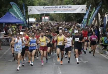 Más de 1.500 corredores reivindican en Málaga la libertad de prensa