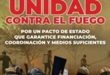 Los bomberos por un plan único contra el fuego