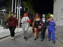 Multitudinaria celebración de Halloween en la Casa de la Juventud