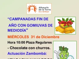 El Área del Mayor celebra de nuevo su fiesta de Prenochevieja en la mañana del miércoles